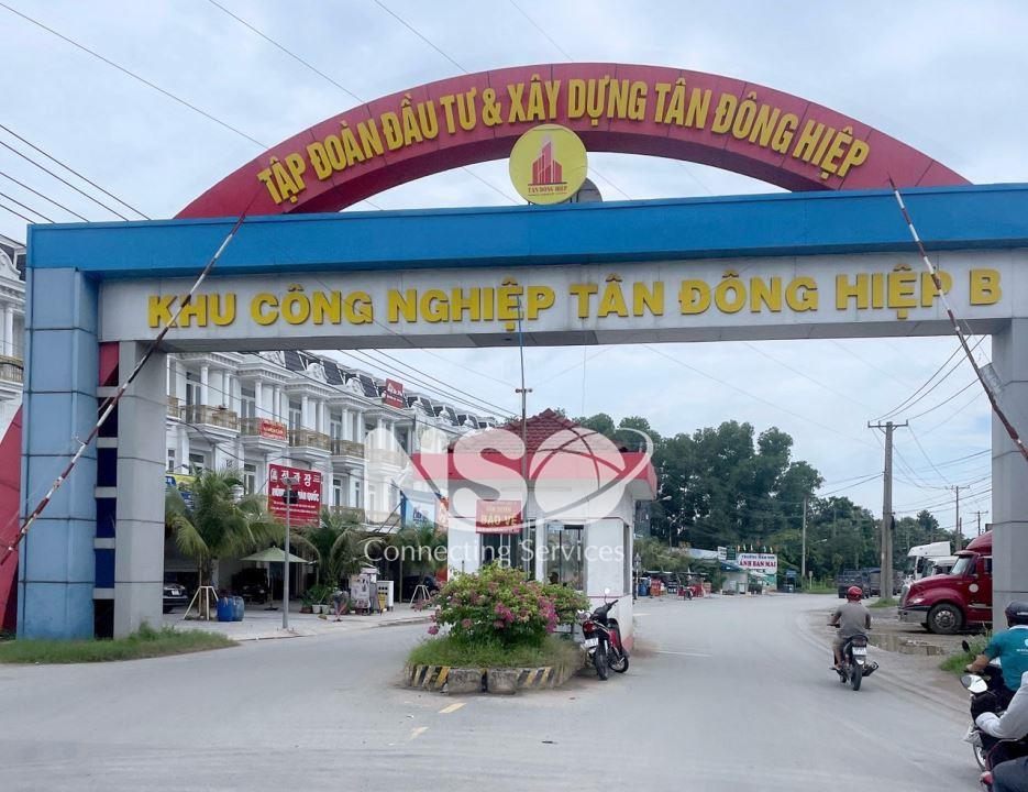 Factory for sale in Tan Dong Hiep B Industrial Park, Di An, Binh Duong