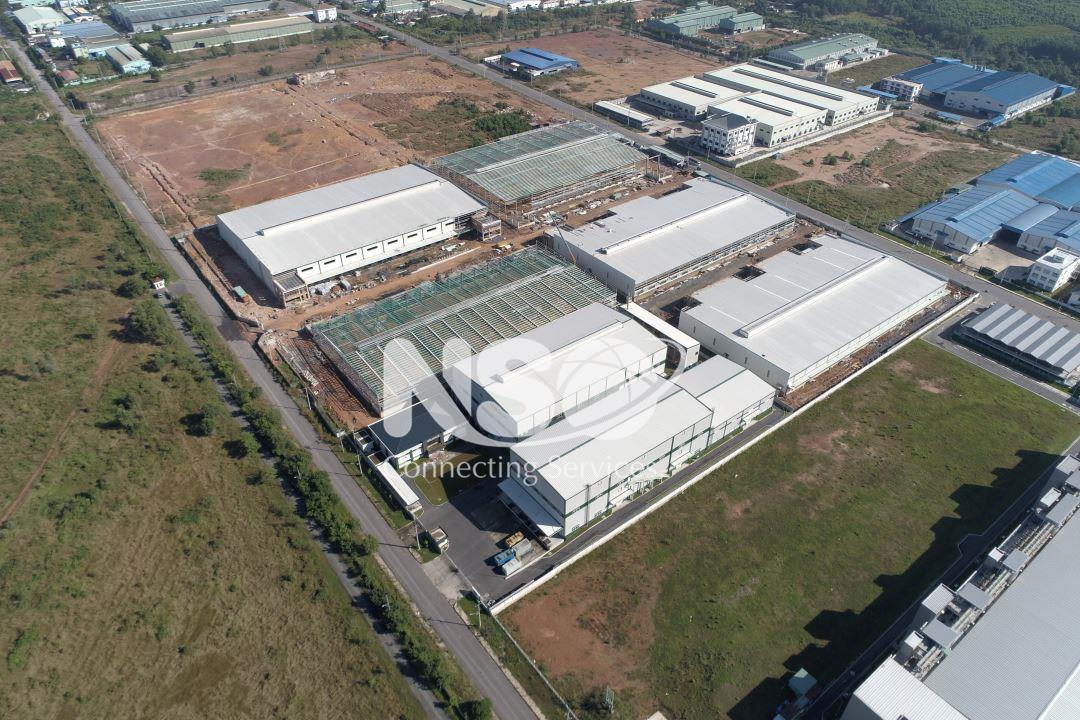 FACTORY FOR LEASE IN HO NAI INDUSTRIAL PARK, DONG NAI (ONLY 1 HOUR FROM CAT PORT)