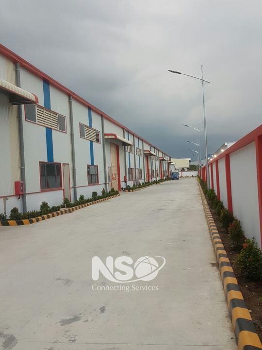 Standard factory for lease in Long Hau Industrial Park, Long An