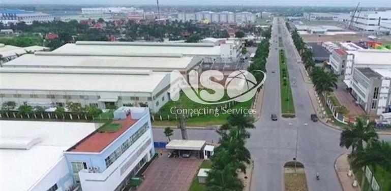Land for sale in Hai Phong industrial park