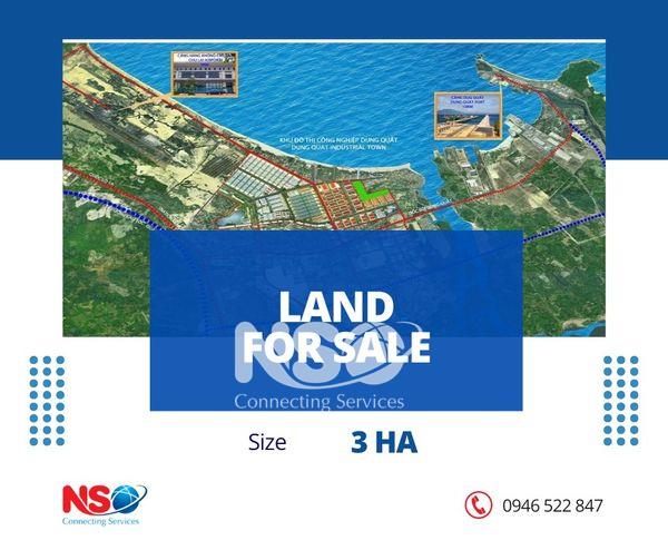 LAND FOR SALE IN DUNG QUAT INDUSTRIAL PARK – QUANG NGAI