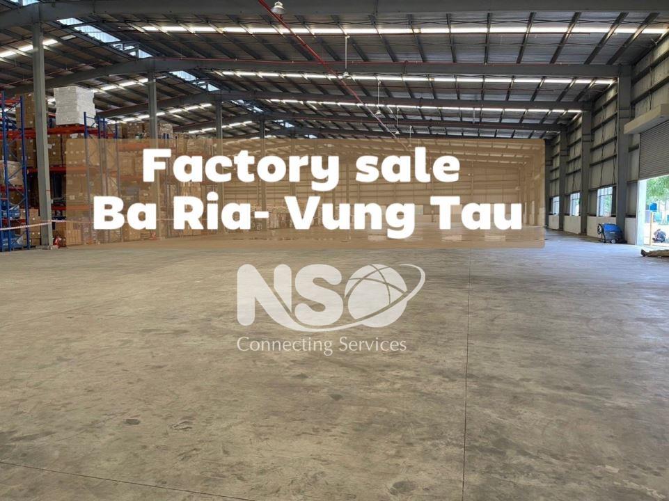 Factory for sale in Industrial Park in Ba Ria-Vung Tau