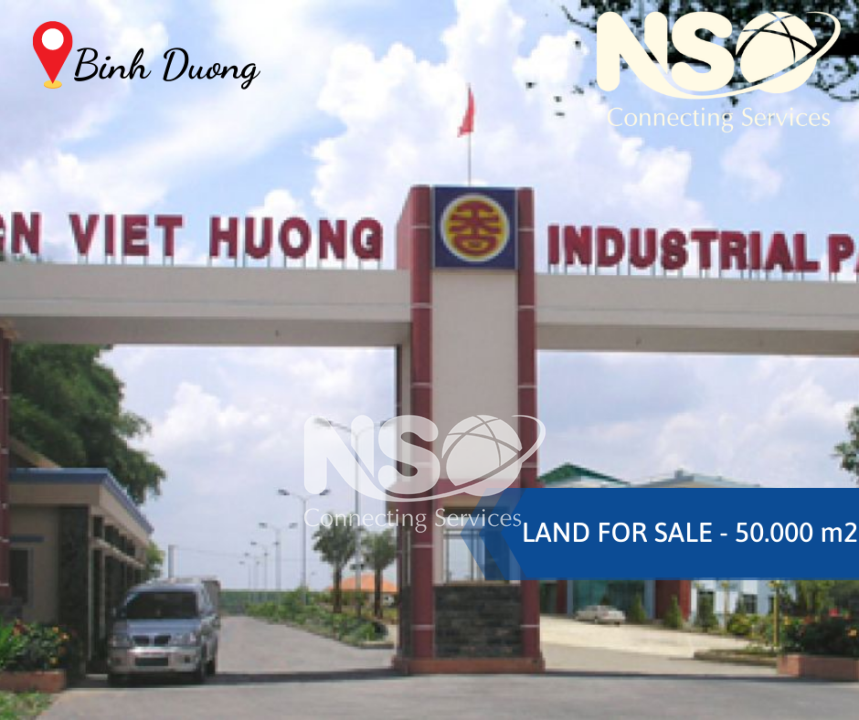 SELLING 5HA AT VIET HUONG 2 INDUSTRIAL PARK