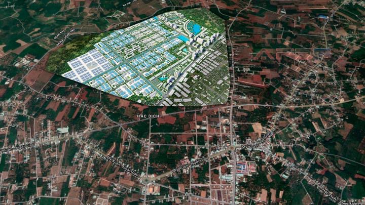 Ba Ria - Vung Tau speeds up the project of Hac Dich Industrial Park 45...