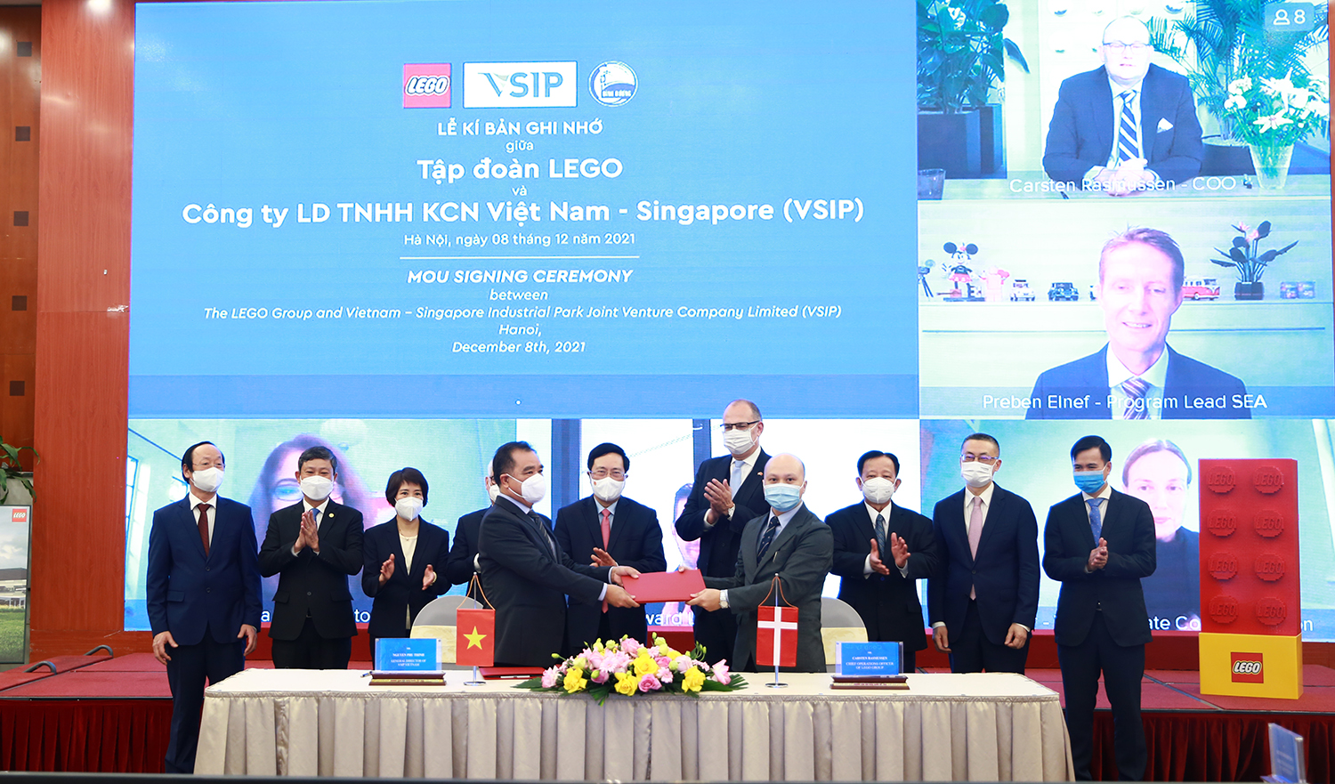LEGO Group invests 1 billion USD factory in Binh Duong