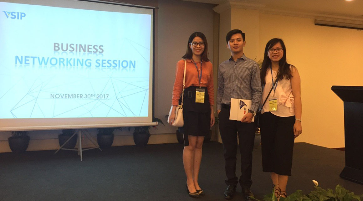 NSO joined the Vietnam – Singapore Industrial Park (VSIP)’s Networking...